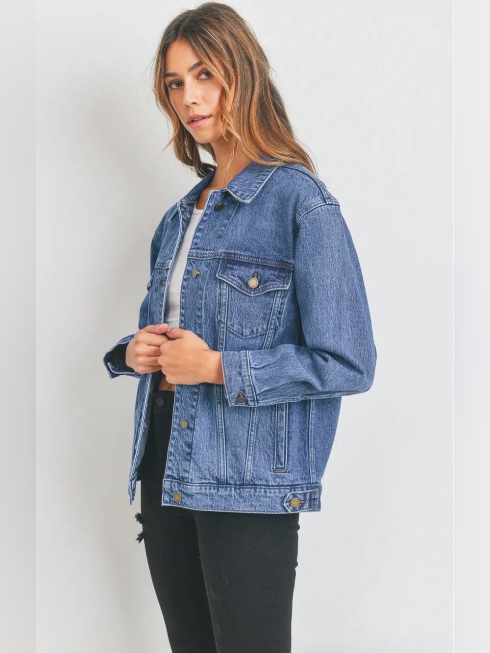 Oversized Denim Jacket - JBD
